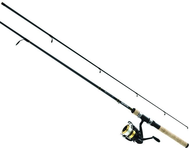 Daiwa D-Shock Reel & Rod Spinning Combo With Line Fishing Rods