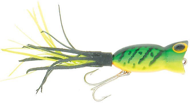 Arbogast Hula Popper Top Water Popper- Lake Erie Bait and Tackle
