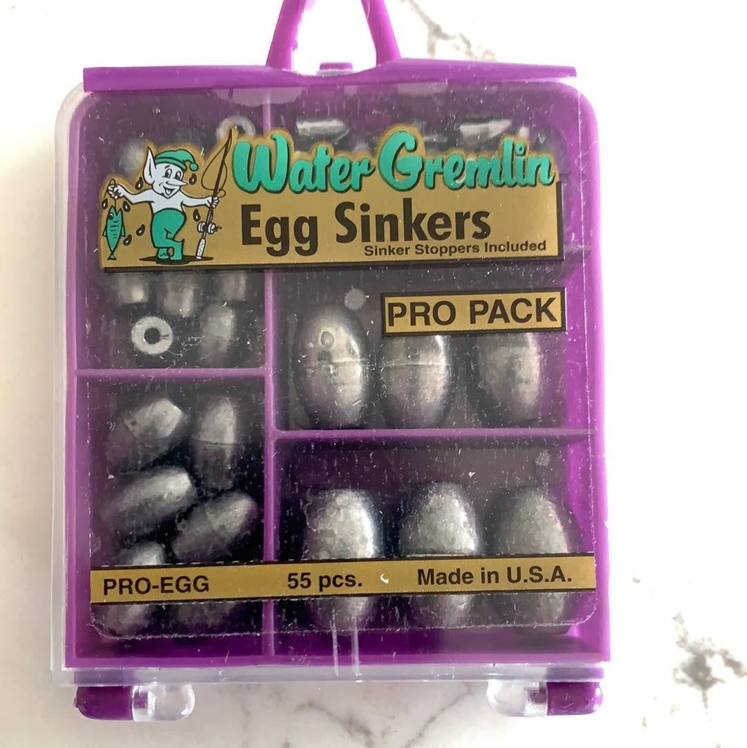 Water Gremlin Egg Sinkers Pro Pack- Lake Erie Bait and Tackle