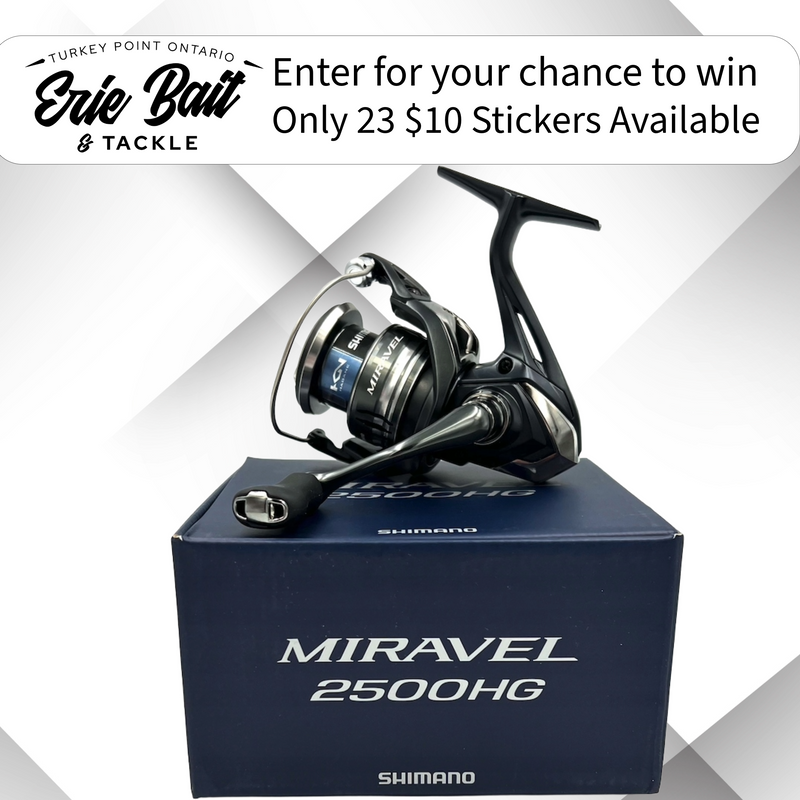 Stickers 1 to 23- Erie Bait and Tackle Sticker Draw 0001