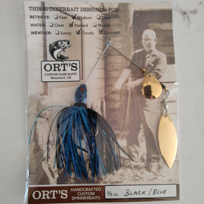 Ort's Premium Custom Spinnerbait 3/8 Oz Fishing Baits & Lures