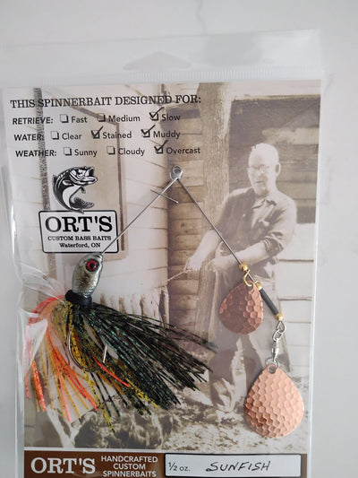 Ort's Premium Custom Spinnerbait 1/2 Oz Fishing Baits & Lures