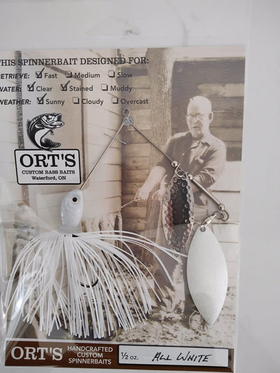 Ort's Premium Custom Spinnerbait 1/2 Oz Fishing Baits & Lures