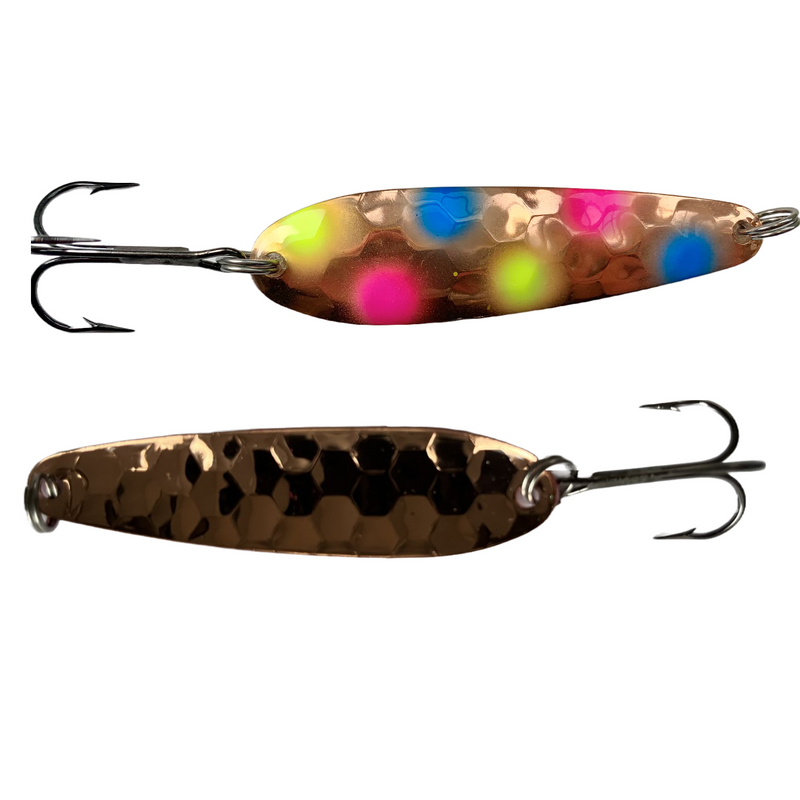 Glimmy Brass Spoon Trout Spinner - An Oldie Very Effective Fish Taker