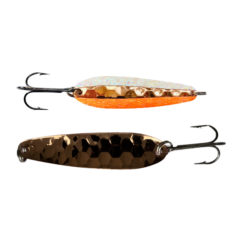 Great Lakes Spoons Copper Series 3 1/4" - Orange and UV Crush 
