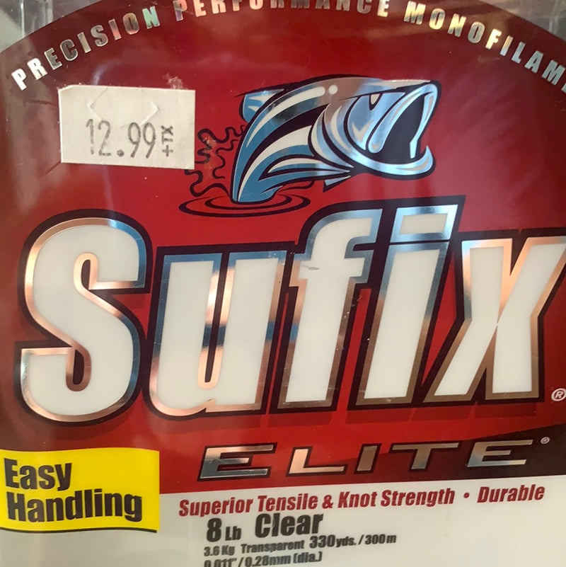 Sufix Elite Clear 8lb 330 yards